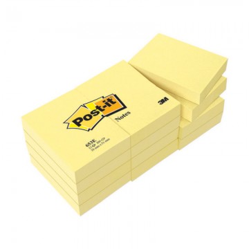 Σημειώσεις Post-it 653 51x38 (100φ) κίτρινες 